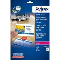 Avery C32016-25 - Business Cards Double Sided Satin C32016-25 (250Cards)