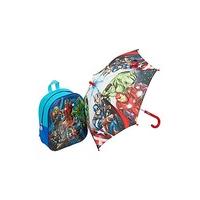 avengers backpack and umbrella set