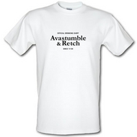 Avastumble and Retch - Official Drinking Shirt male t-shirt.