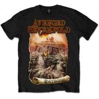 Avenged Sevenfold Germany Mens Black T Shirt: Medium
