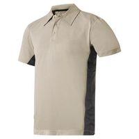 AVS POLO SHIRT KHAKI/BLK--SIZE--XS