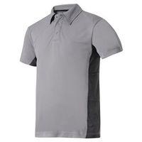 AVS POLO SHIRT GREY/BLK--SIZE--XL