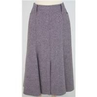 Avantgarde, Size 12 mottle pink/grey wool skirt