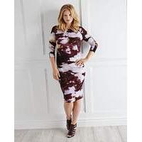 Ava By Mark Heyes Cloud Print Dress