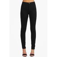 Avah High Rise Disco Jeans - black