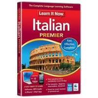 avanquest learn it now language learning software italian