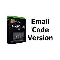 AVG AntiVirus 2015 - 1 Year 3 Licenses (Product Serial Key Code Version)