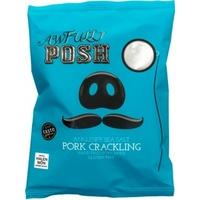 Awfully Posh Angelsey Sea Salt Pork Crackling (40g x 12)