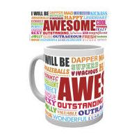 awesome words mug