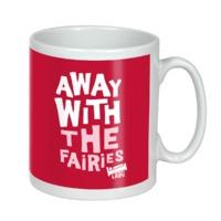 AWAY WITH THE FAIRIES PLAIN LAZY MUG