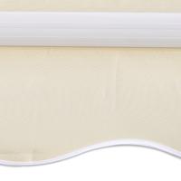 awning top sunshade canvas cream 3x2 5m frame not included