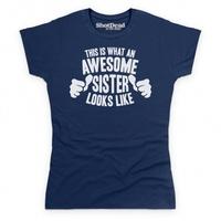 awesome sister t shirt