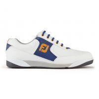 AWD XL Casual Golf Shoes - White/Midnight Blue/Lemon