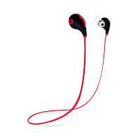 Axess Rechargeable Bluetooth Earphones (Hands Free Calls) - Red