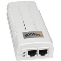 Axis T8120 Midspan 15 W 1-port - Power Injector - Ac 100-240 V - 15 Watt - United Kingdom - For Axis M1011, M1011-w, M1013, M1014, M1031-w