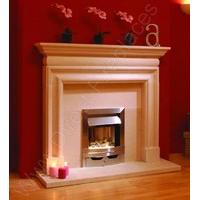 axon bolection limestone fireplace