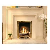 axon cervo limestone fireplace package with gas fire