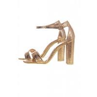 AX Paris Metallic Block Heels