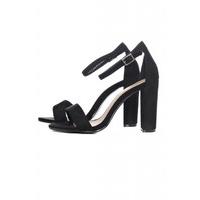 AX Paris Simple Block Heels Black