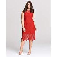 AX Paris Stretch Lace Midi Dress