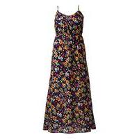 ax paris multi floral strappy maxi dress