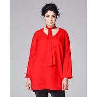 AX Paris Curve Tie-Neck Tunic