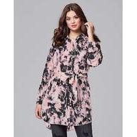 AX Paris Cloud Print Shirt Dress