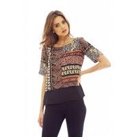 AX Paris Paisley Printed Top Multi