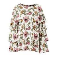 ax paris layered sleeve blouse