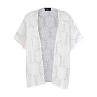 ax paris white lace kimono