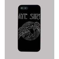 aye sir! (white)