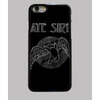 aye sir! (white)