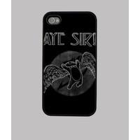 aye sir! (white)