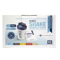 Aymes Shake sample pack 5 x 57g sachets with shaker.