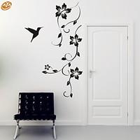 AYA DIY Wall Stickers Wall Decals, Flower Vine PVC Wall Stickers
