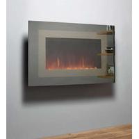 Ayston 515-S Mirror Wall Mounted Electric Fire, From Burley