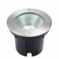 Ayoka 10W LED Round Buried Uplighter Steel IP67 620LM - 85763