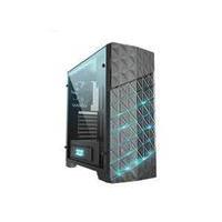 azza onyx260x rgb black atx gaming chassis with tempered glass side pa ...