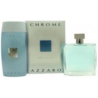 Azzaro Chrome Gift Set 100ml EDT + 200ml All Over Shampoo