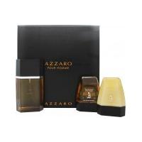 Azzaro Pour Homme Gift Set 100ml EDT + 75ml Aftershave Balm + 75ml Hair & Body Shampoo
