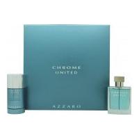 Azzaro Chrome United Gift Set 50ml EDT + 75ml Deo Stick