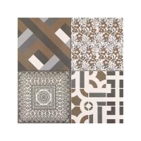 Azulejo Monotone Pattern Tiles - 442x442x10mm