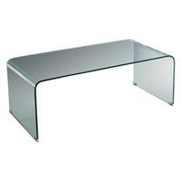 azurro glass coffee table