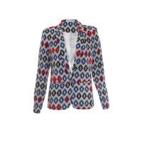 Aztec Print Blazer