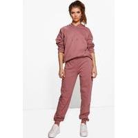 Azure Hoody & Jogger Set - dusky pink