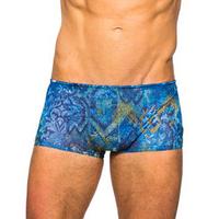 azure tan through swim trunk