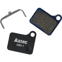 Aztec Organic disc brake pads for Shimano Deore M555 hydraulic / C900 Nexave
