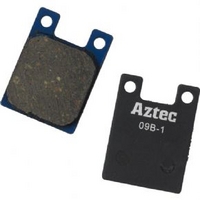 aztec organic disc brake pads for hope open closed 2 piston calliper p ...