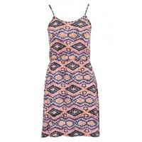 aztec print cami dress