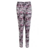 AZTEC PRINT JERSEY TROUSER